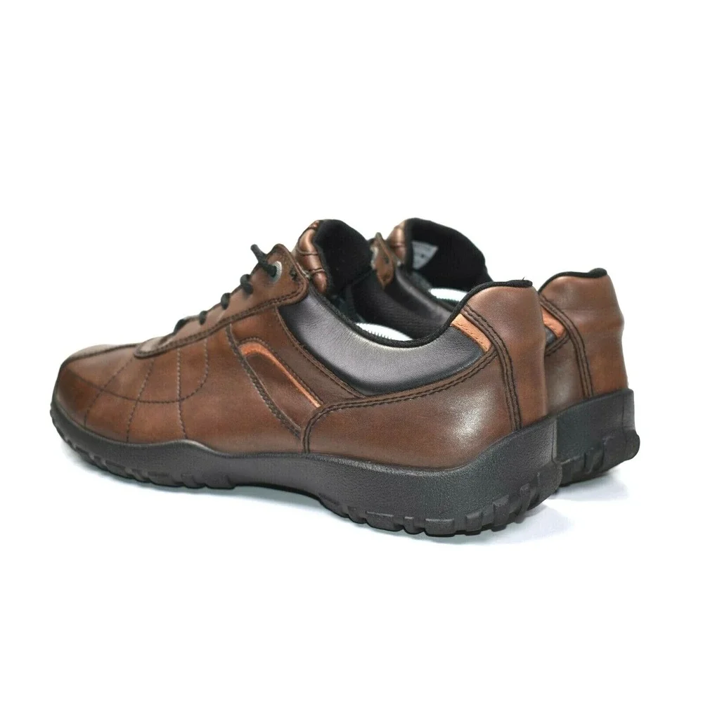 Hotter Thor Men's Brown Gore-Tex Casual Comfort Leather‎ Shoes Size US 12